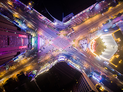 呼和浩特夜景高清图片