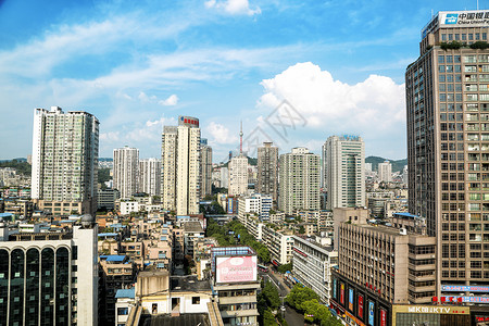 贵阳城区背景图片