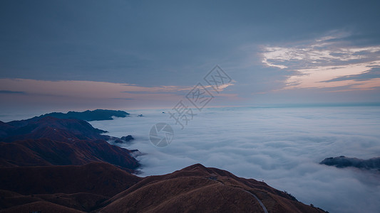 江西萍乡萍乡武功山背景