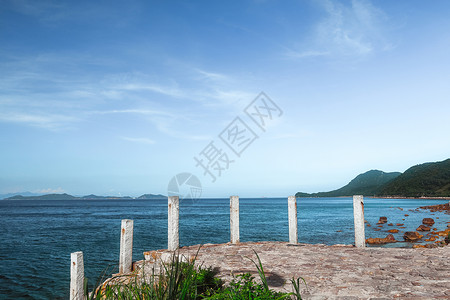 坑根石寨杨梅坑风光背景