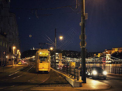 匈牙利布达佩斯街拍背景图片