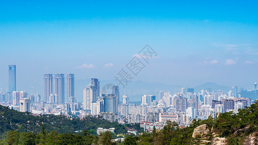 厦门岛内城市风光图片