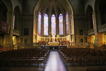 卢森堡圣母主教堂高清图片