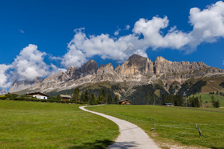意大利多洛米蒂山脉自然风光高清图片