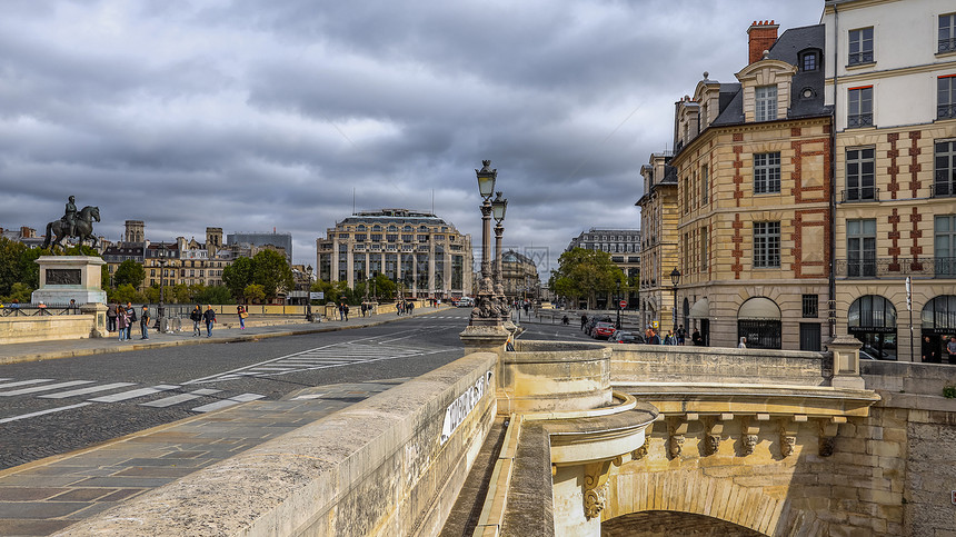 法国首都巴黎城市风光图片