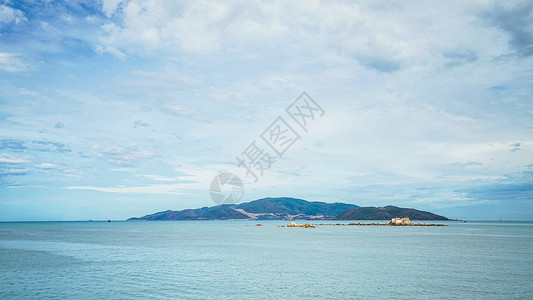 越南芽庄海滨海岛风光实拍高清图片