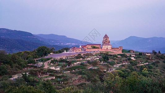 纳卡山顶修道院景观图片