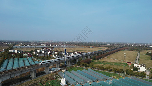 沪杭高铁线背景图片