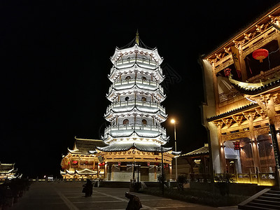 贵州都匀茶博园银塔背景图片