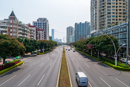 厦门东渡交通公路高清图片