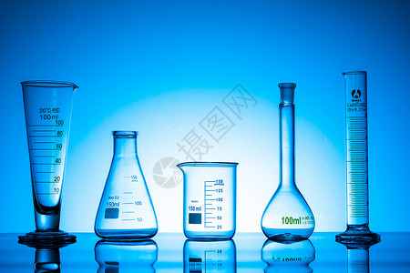 化学是科学实验室滴管试管特写背景