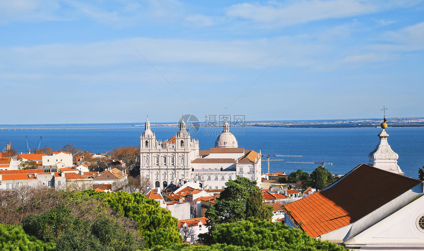 葡萄牙里斯本海边景色图片