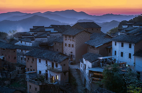 大美乡村大美皖南风光背景