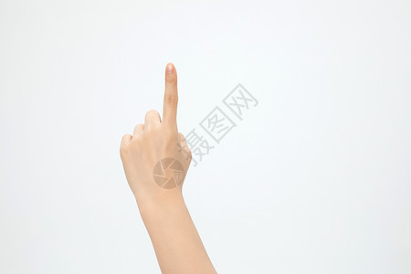 手指1素材数字1手势手语背景