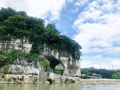 象鼻山象鼻山素材高清图片