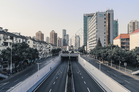 上海大连路隧道图片