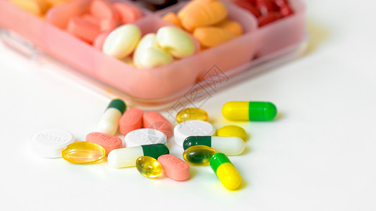药盒药品药片高清图片