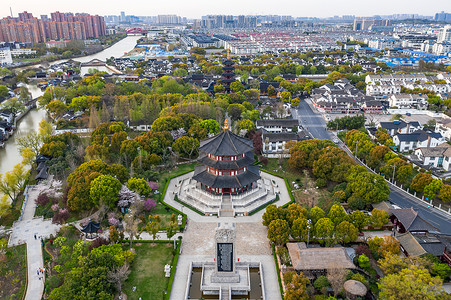 苏州寒山寺背景图片