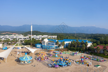 江西九江八里湖儿童亲子游乐场背景图片