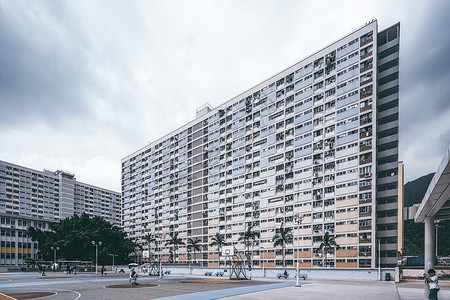 香港彩虹邨建筑高清图片