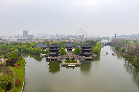 绍兴龙瑞宫景区背景图片