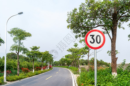 道路指示指示标志背景