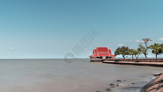 泰国最大湖泊宋卡湖自然景观实拍高清图片