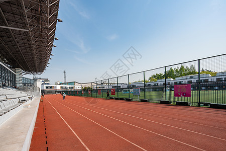 奥林匹克体育馆跑道高清图片