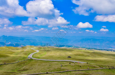 贵州乌蒙大草原自然风光高清图片