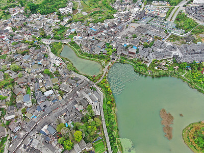 贵州青岩古镇背景图片