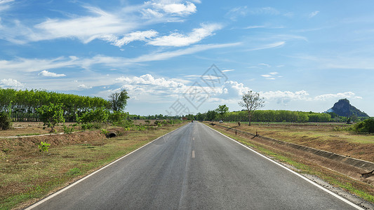 中国南部泰国南部旅行交通道路背景