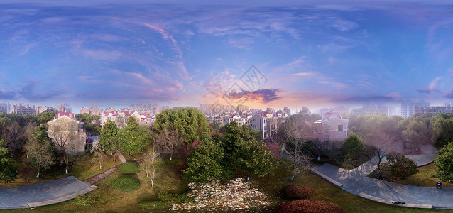 上海松江英伦小区背景图片