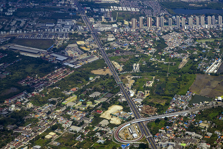 航空小镇曼谷廊曼国际机场背景