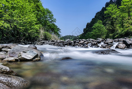 贵州梵净山河流高清图片