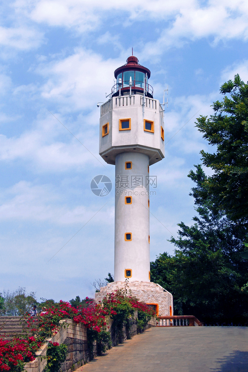 涠洲岛特点建筑灯塔图片