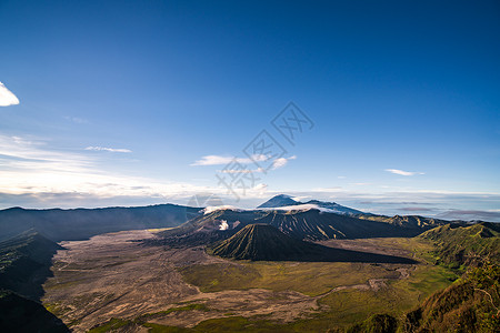 印尼布莫尔火山背景