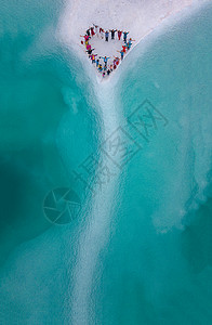 青海海西网红景区翡翠湖背景