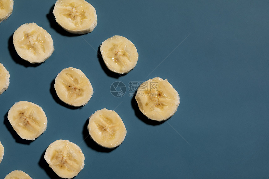 香蕉切片图片