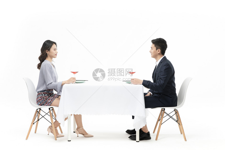 青年男女相亲约会图片