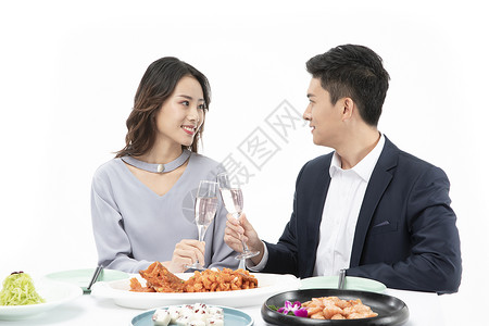 情侣约会喝酒图片
