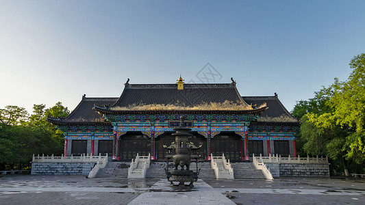 辽宁辽阳辽代广佑寺背景