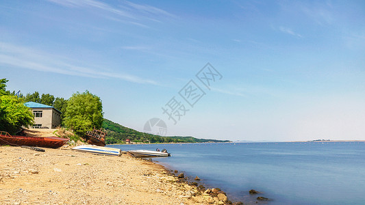 二龙素材吉林四平二龙湖风景区背景