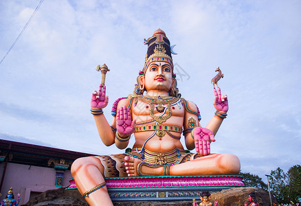 斯里兰卡亭可马里湿婆神庙高清图片