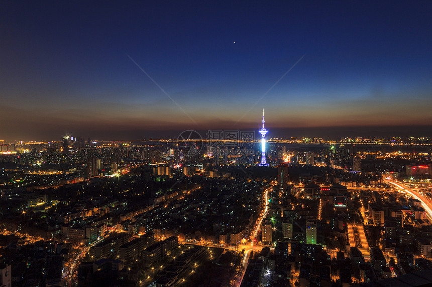 南京夜景图片