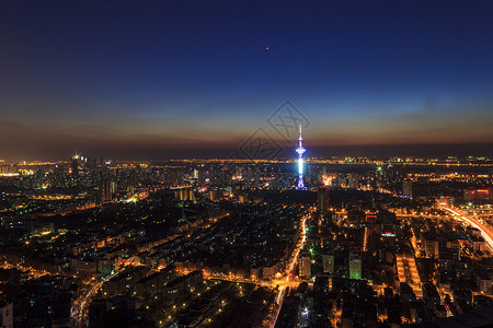 南京夜景图片