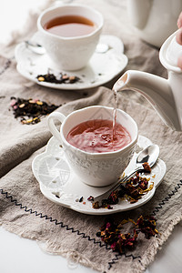 西点养生红茶高清图片