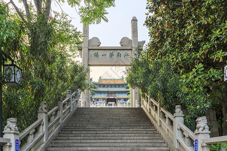 中国江苏南京阅江楼背景图片