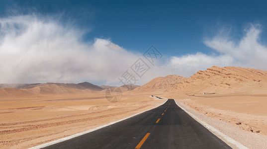 西藏公路风景图片