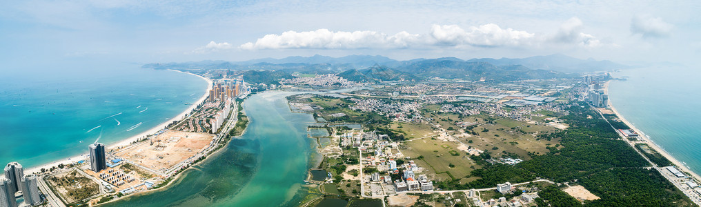 惠州双月湾海景背景图片