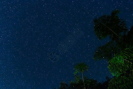 夏威夷大岛星空高清图片